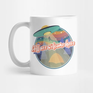 All are welcome here Mug